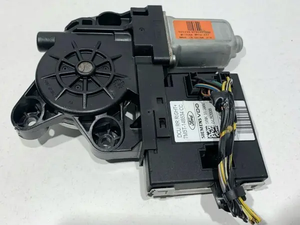 Motoras macara geam dreapta spate cu modul 7M5T-14B534-CC Ford C-Max facelift (2007-2010)