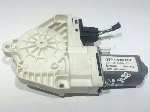 Motoras macara geam stanga spate 4F0959801F Audi A6 facelift (2008-2011) [4f, C6]