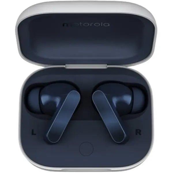 Motorola Casti bluetooth stereo MOTO Buds Guitar, Wireless Earbuds, tip In-Ear, Starlight Blue