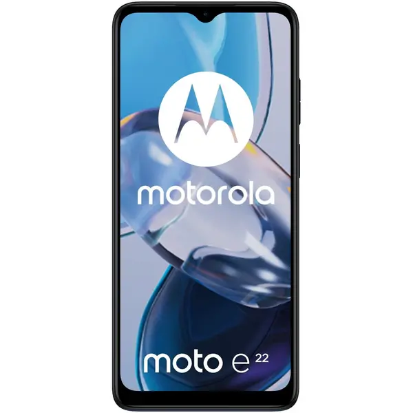Motorola Telefon mobil Motorola Moto E22, Dual SIM, 64GB, 4GB RAM, 4G, Astro Black