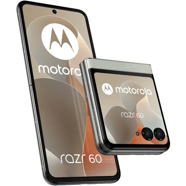 Motorola Telefon Mobil Pliabil Motorola razr 60, 8GB RAM, 256GB, 5G, Dual SIM, Gri