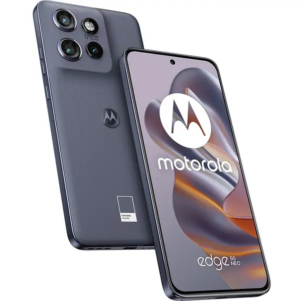 Motorola Telefon MOTOROLA Edge 50 Neo, 16.1 cm (6.36), 12 GB RAM, 512 GB, Dual SIM, Android 14, 5G, Gri