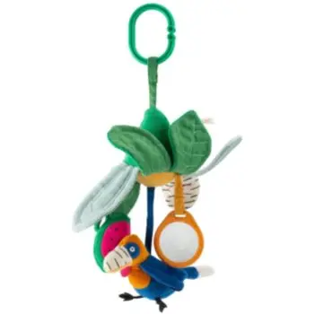 MOULIN ROTY Hanging Activity Flower jucărie suspendabilă contrastantă