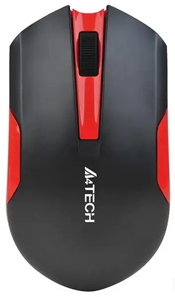 Mouse A4Tech - V-Track G3-200N, optic , wireless , negre /roşu