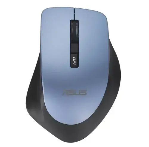 Mouse Asus WT425, Wireless 2.4Ghz, USB (Albastru/Negru)