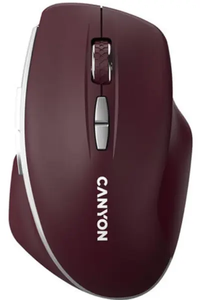Mouse Canyon - MW-21, optic, wireless, Burgundy
