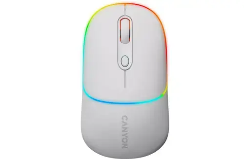 Mouse Canyon MW-22, Bluetooth, USB, 1600dpi (Alb)