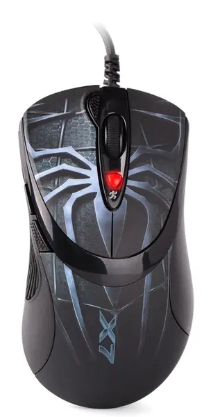 Mouse de gaming A4Tech X7 - XL-747H Blue Spider, albastru