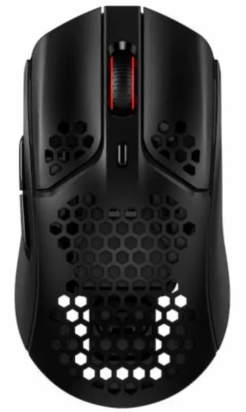 Mouse de gaming HyperX - Pulsefire Haste, optic, wireless, negru