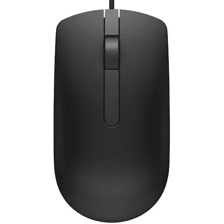 Mouse DELL; model: MS116-BK; NEGRU; USB;