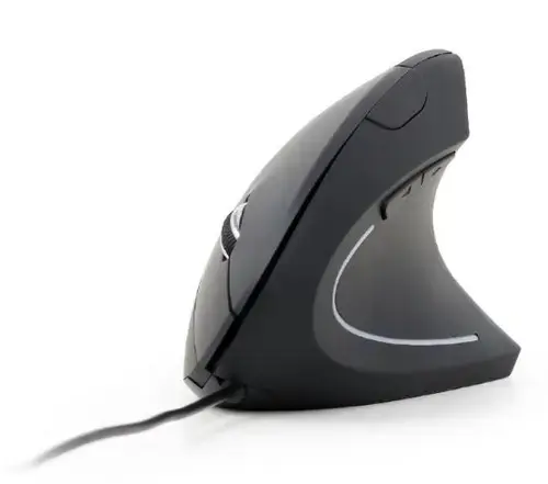 Mouse Ergonomic Gembird MUS-ERGO-01, 3200 DPI, Optic (Negru)