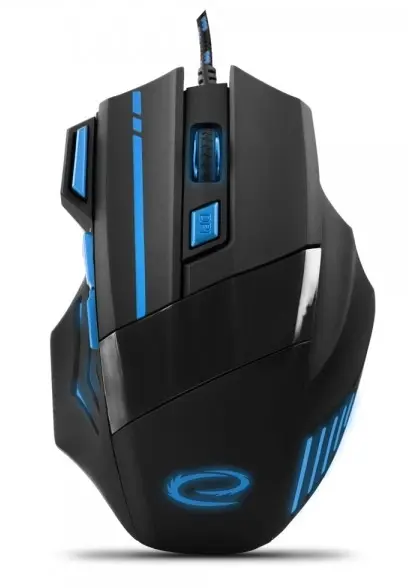 Mouse Esperanza - MX201 Wolf, optic, albastru