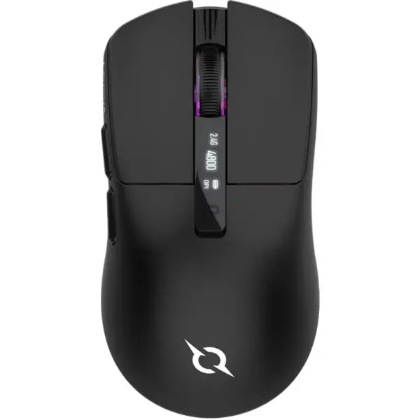 Mouse gaming Aqirys M2, Wireless, RGB, Negru