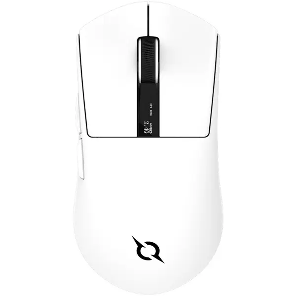 Mouse gaming Aqirys Zephyr, 26000 dpi, Bluetooth, RGB, Alb