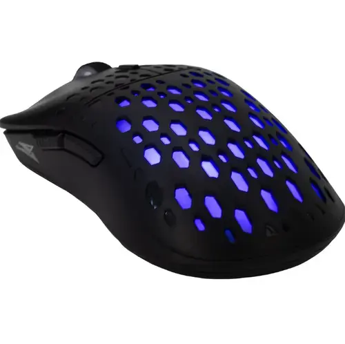 Mouse Gaming Barracuda BGM-021, Cu fir, USB, 3200 dpi, iluminare LED (Negru)