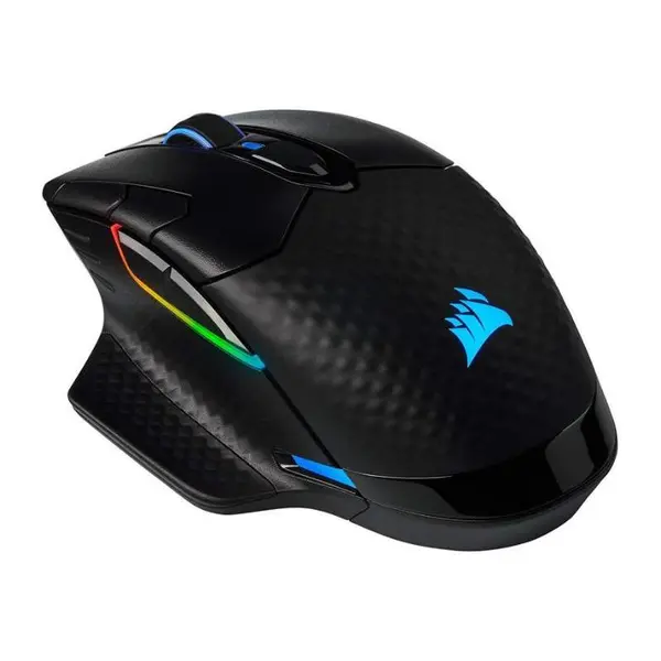 Mouse gaming Corsair Dark Core Pro, Wireless, RGB, 18000 DPI, Negru