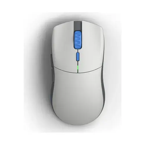 Mouse Gaming Glorious PC Gaming Race Series One PRO Wireless, USB, 19000 dpi (Gri/Albastru)