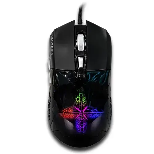 Mouse Gaming Inca IMG-355GX, 7200 dpi, RGB, Wired, USB (Negru)