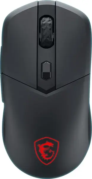 Mouse Gaming MSI VERSA 300 WIRELESS 8K, Wireless + Bluetooth + USB, 26K DPI, Polling 8000Hz, Switch-uri OMRON (Negru)