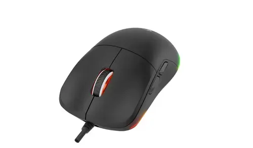 Mouse Gaming Rampage BLINK, Wired, USB, 12800 DPI, RGB (Negru)