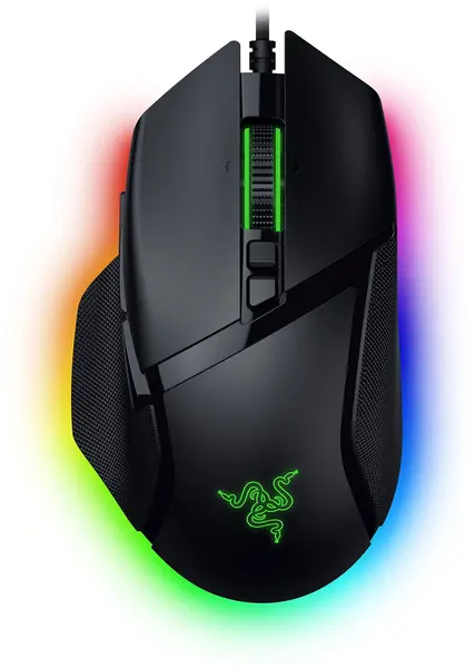 Mouse gaming Razer - Basilisk V3 35K, optic, cu fir, negru