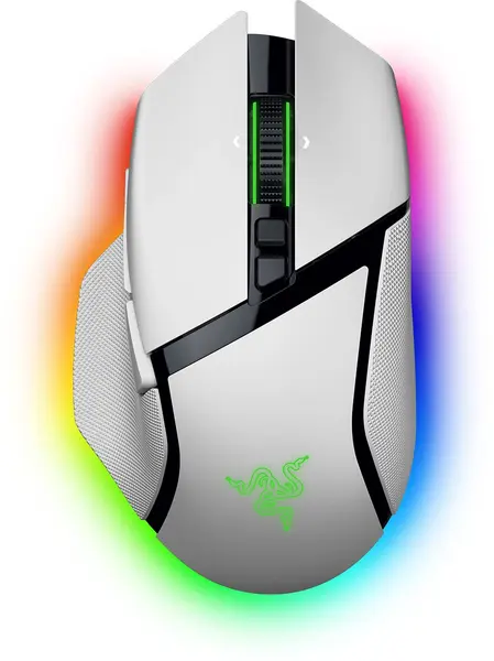 Mouse gaming Razer - Basilisk V3 Pro 35K, optic, wireless, alb