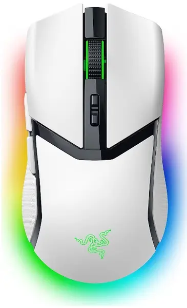 Mouse gaming Razer - Cobra Pro, optic, wireless, alb