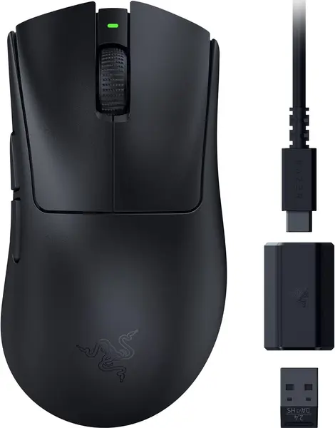 Mouse gaming Razer - DeathAdder V3 HyperSpeed, optic, negru