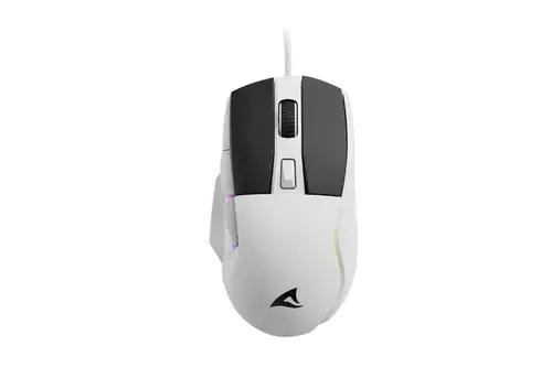 Mouse Gaming Sharkoon Skiller SGM35, Wired, 6400DPI, RGB, USB (Alb/Negru)
