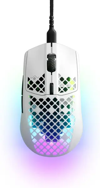 Mouse gaming SteelSeries - Aerox 3 (2022), optic, alb
