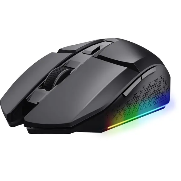 Mouse Gaming Trust GXT 110 Felox, Wireless, Iluminat, Negru