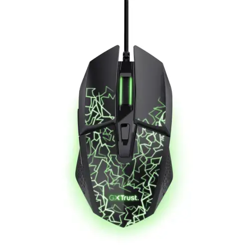 Mouse Gaming Trust GXT 113 Felox, iluminare RGB, USB (Negru)