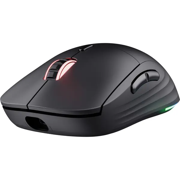 Mouse Gaming Trust GXT 927 Redex+, Wireless, RGB, Negru