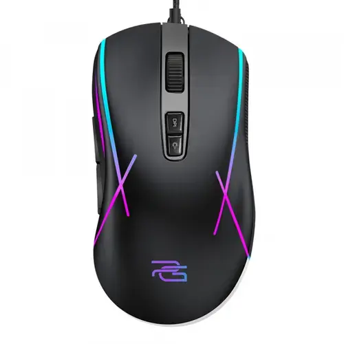 Mouse Gaming Wired USB Proove Defiant, RGB, 7200DPI, Negru
