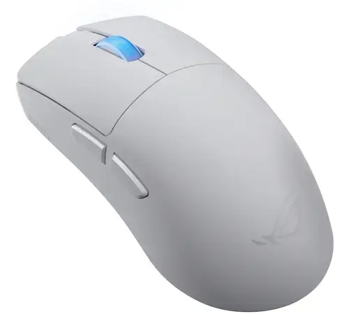 Mouse Gaming Wireless ASUS ROG HARPE II ACE, 42000DPI, Senzor Optic ROG AimPoint Pro, ROG SpeedNova 8K Wireless Technology, Aura Sync, 48gr (Alb)