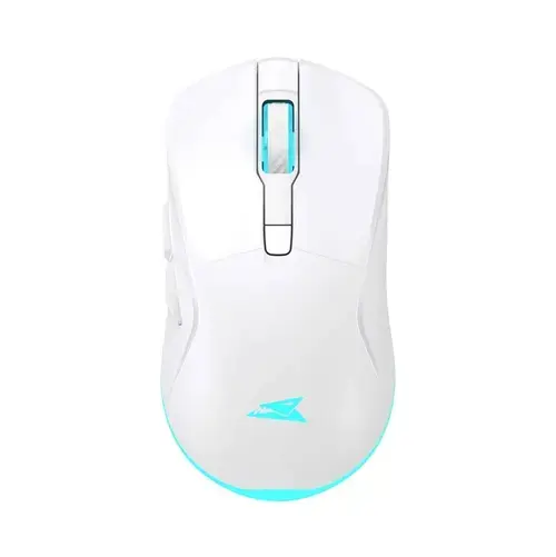 Mouse Gaming Wireless Baracuda TURTLE BGM-122, 3200 DPI (Alb)