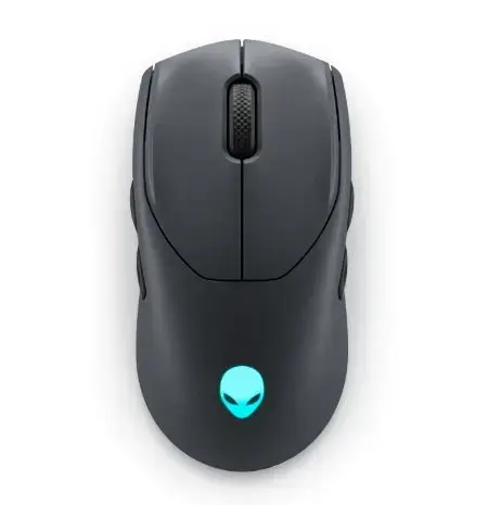 Mouse Gaming Wireless Dell Alienware AW720M Dark Side of the Moon, 26000 DPI (Negru)