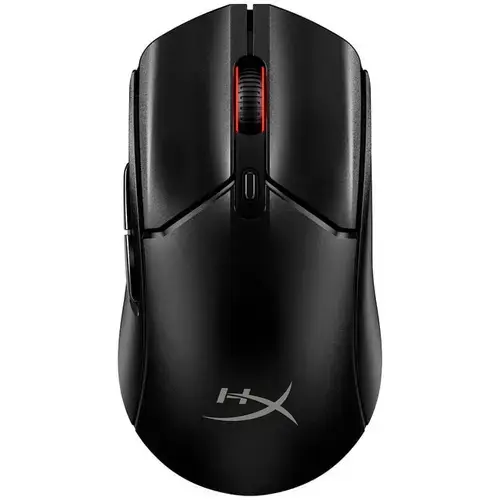 Mouse gaming wireless HyperX Pulsefire Haste 2 Core, 12000 DPI, ultrausor (70 g), 2,4GHz/Bluetooth 5.2, autonomie pana la 100 de ore, 6 butoane, software NGENUITY, PTFE skates, Negru