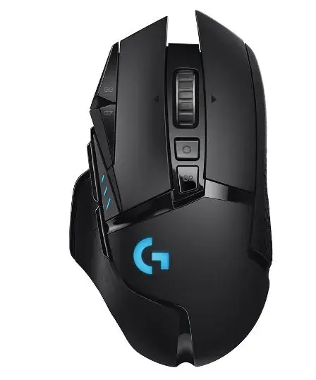 Mouse Gaming Wireless Logitech G502 LightSpeed Hero, 16000 DPI (Negru)