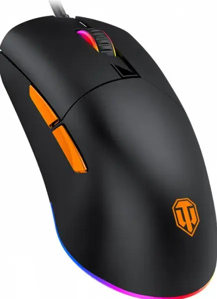 Mouse Gaming Yenkee Intruder WT200, Wired, WORLD OF TANKS Edition (Portocaliu/Negru)