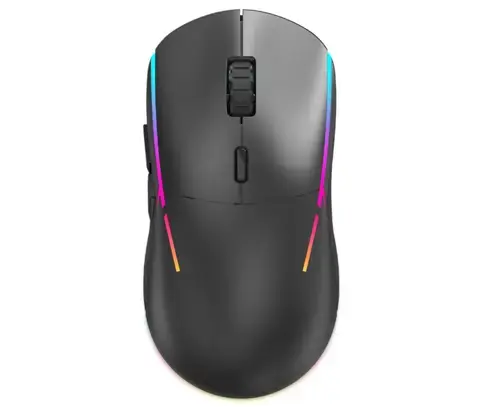 Mouse Gaming Yenkee Samurai, Wireless 2.4GHz, iluminare RGB (Negru)