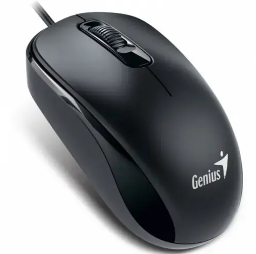 Mouse Genius DX-110, PS2, Wired (Negru)