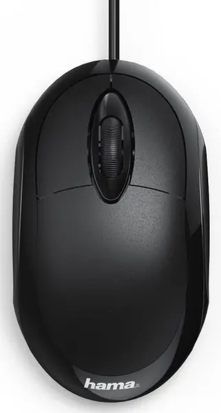 Mouse Hama - MC-100, optic, negru
