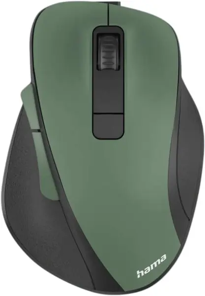 Mouse Hama - MW-500 Recharge, optic, wireless, negru/verde