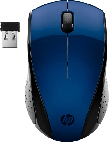 Mouse HP – 220, optic, wireless, albastru
