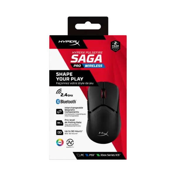 Mouse HP WS Hyperx Pulsefire Saga Pro Mouse HP WS Hyperx Pulsefire Saga Pro