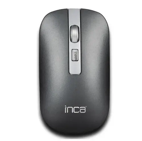 Mouse Inca IWM-531RG, 800-1600 dpi, Wireless 2.4GHz, Bluetooth (Gri)
