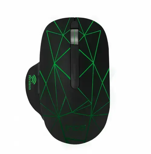 Mouse Inca IWM-551, 800/1200/1600 dpi, Wireless 2.4GHz, USB-C/USB-A (Negru)