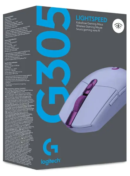 Mouse Logitech G305 Wireless Lilac