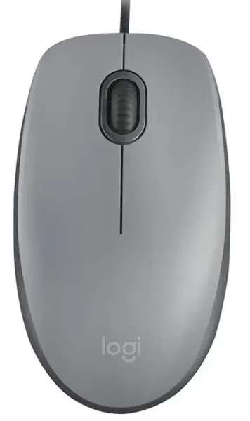 Mouse Logitech M110 Silent, 1000 DPI, Optic (Gri)